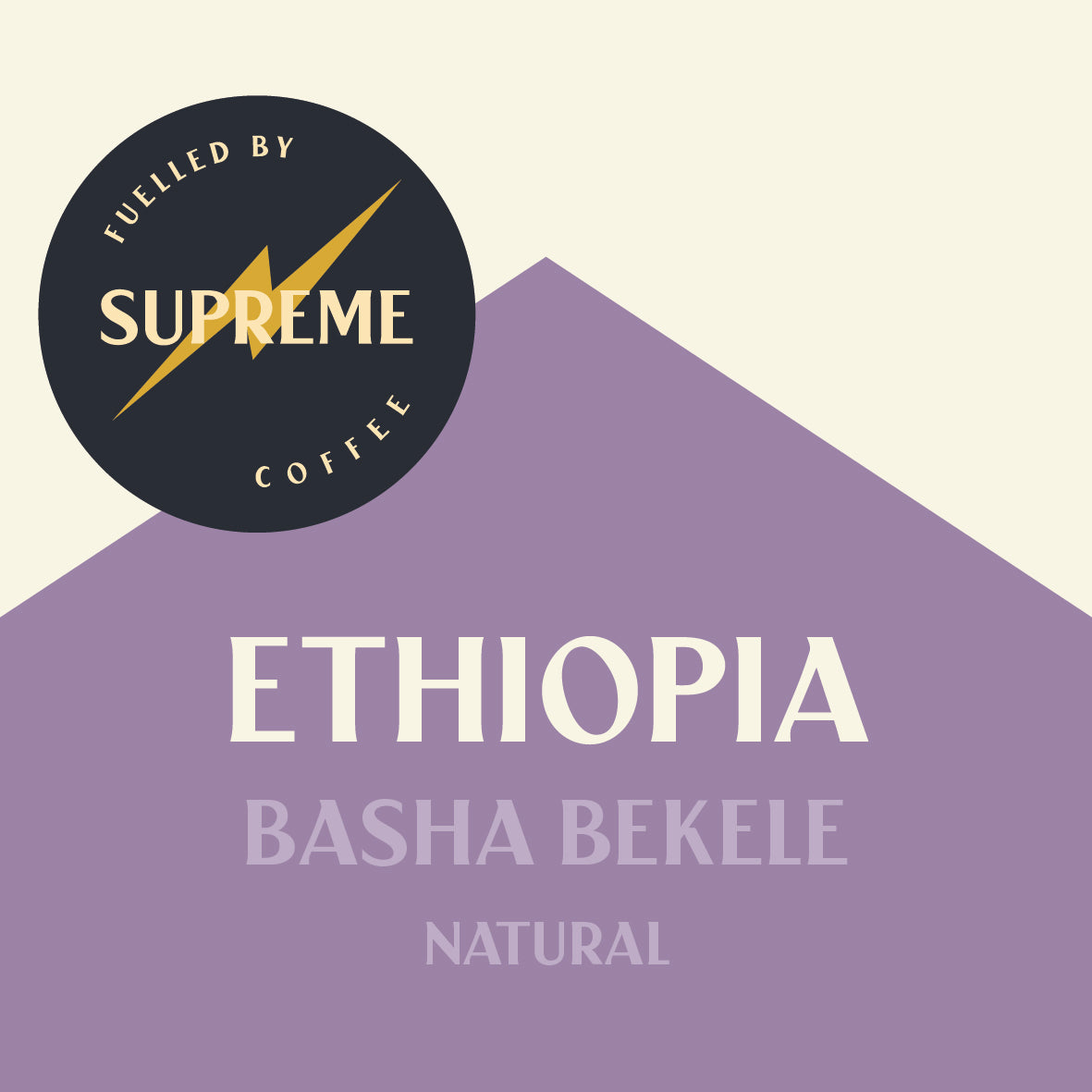 Supreme Coffee: Ethiopia Basha Bekele