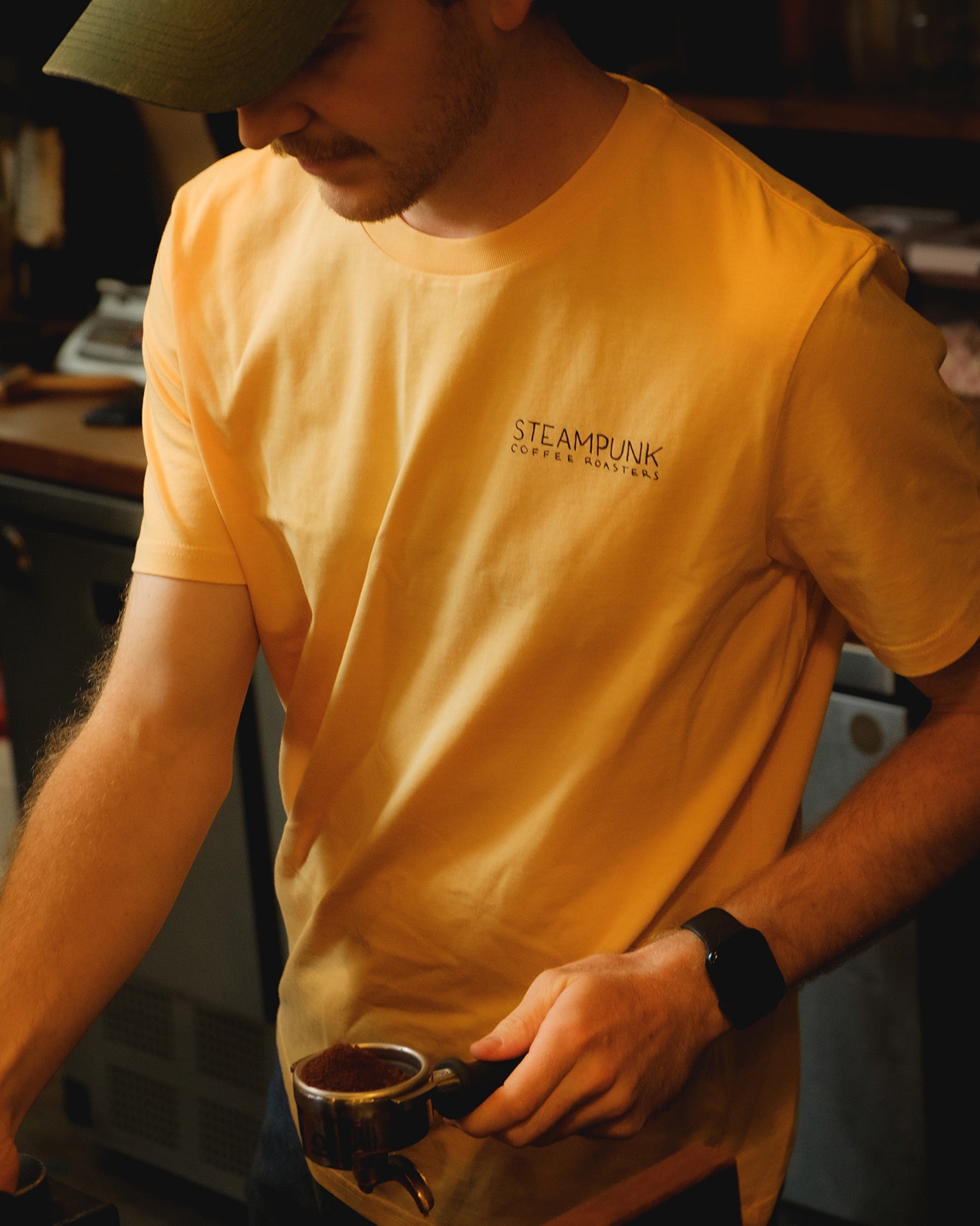 Limited Release Steampunk T-Shirt in Buttermilk