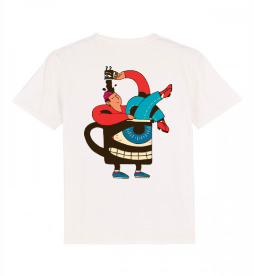 Coffee Brain tee shirt