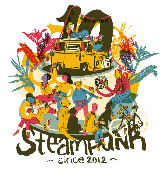 10 years of Steampunk Print