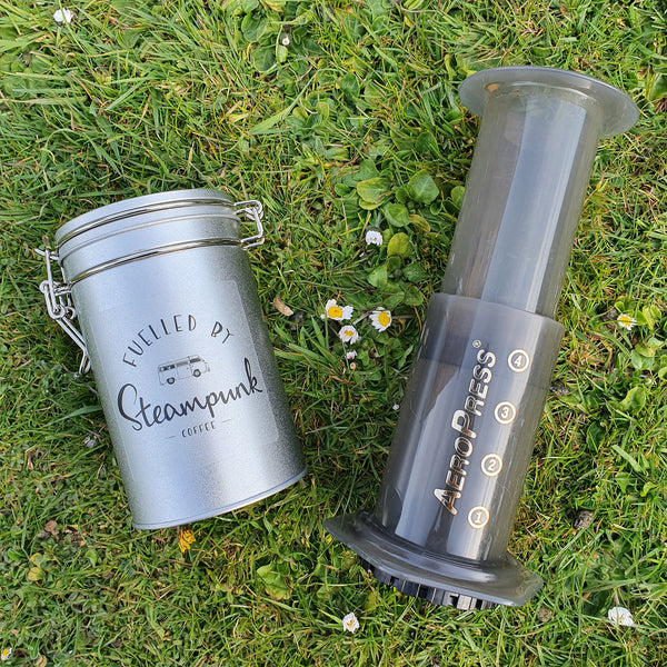 Brewing with the Aeropress in the Park