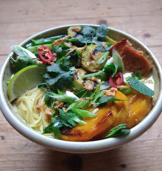 Coconut & Butternut Noodle Broth