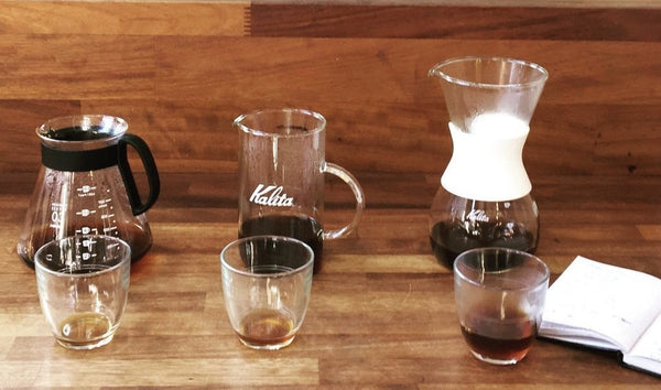 Developing a pour over recipe for Basecamp Coffee