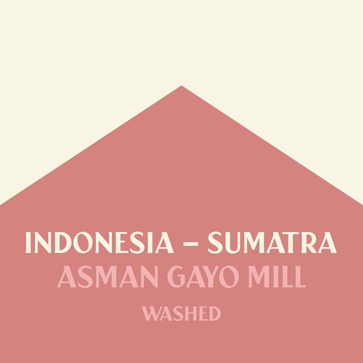 Indonesia - Sumatra Asman Gayo Mill