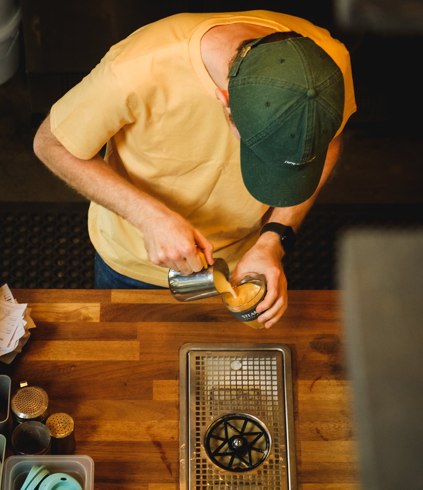Limited Release Steampunk T-Shirt in Buttermilk