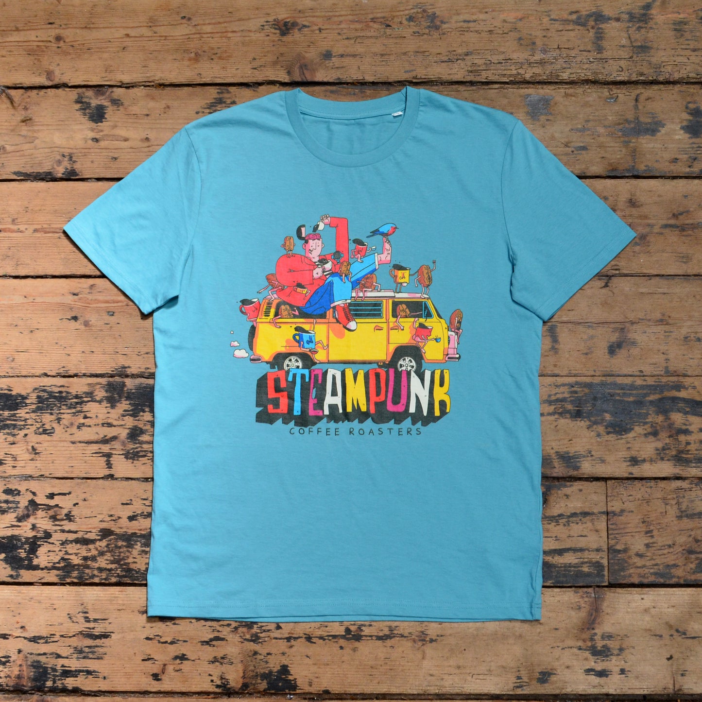 Steampunk Campervan tee shirt