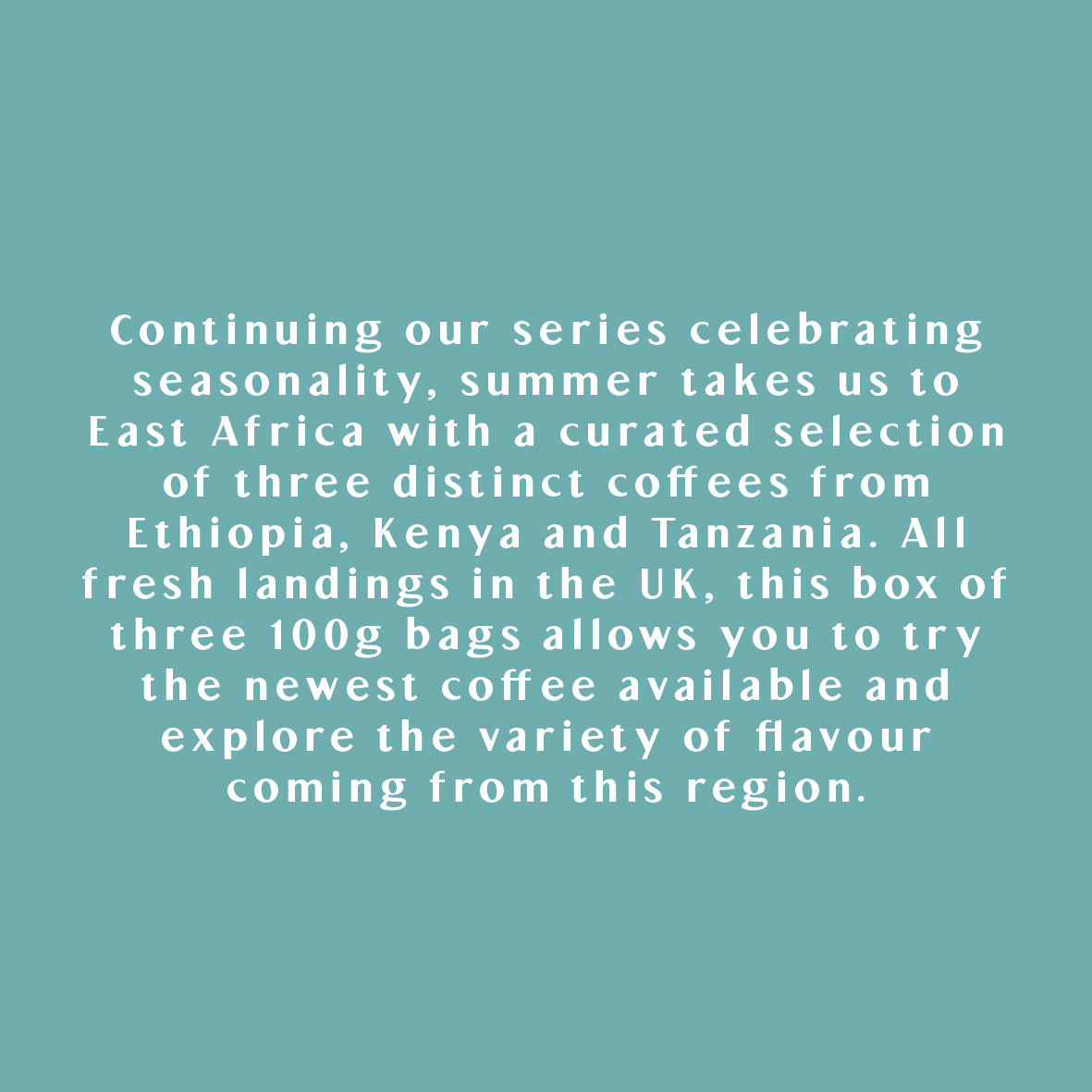 EAST AFRICA SERIES