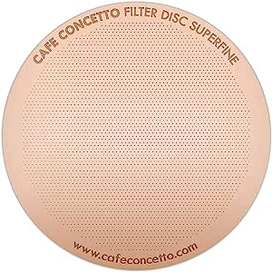 Stainless Steel Aeropress Filter by Cafe Concetto