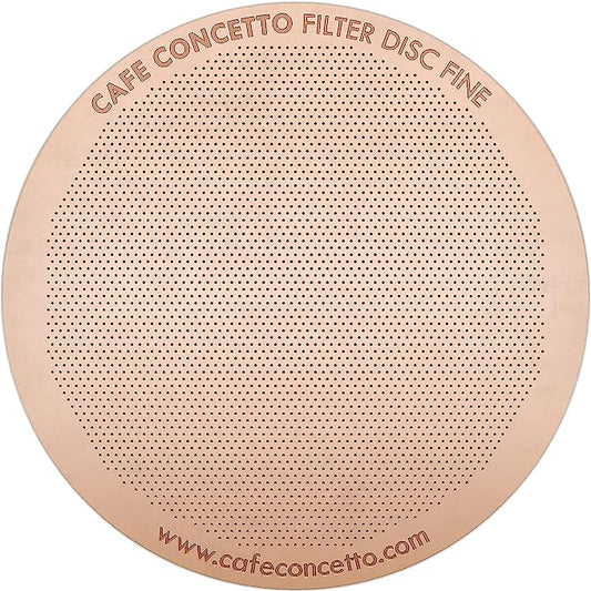Stainless Steel Aeropress Filter by Cafe Concetto