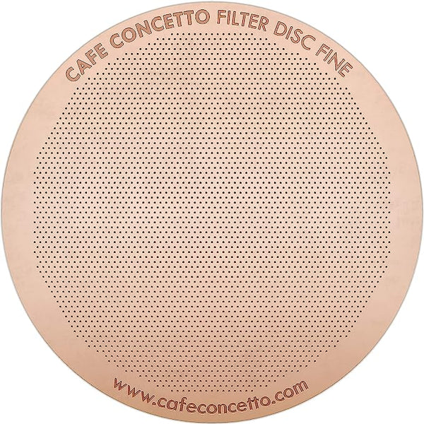 Stainless Steel Aeropress Filter by Cafe Concetto