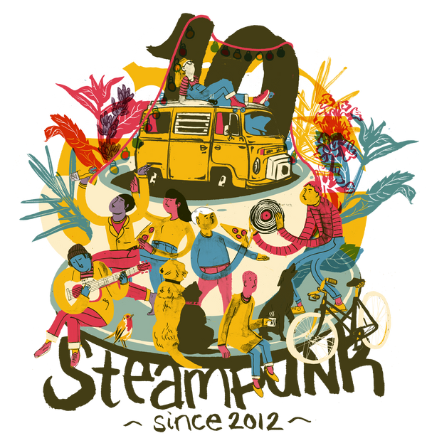 10 years of Steampunk Print